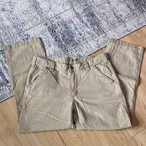 Carhartt Men's Khaki Chinos 34 30